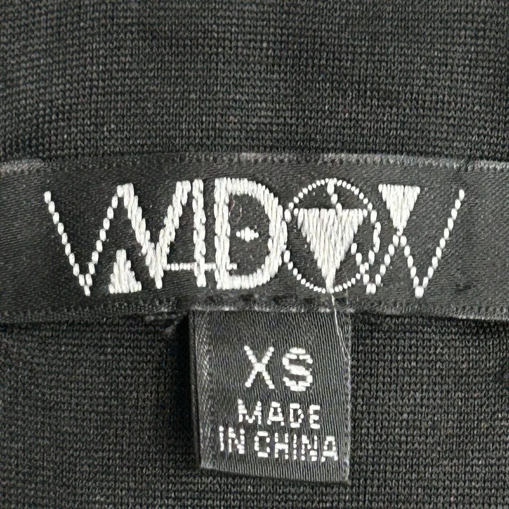 Dolls Kill Widow Transformed‎ Kiss Corset Top S Fairy Goth Velvet Emo L/SL  Crop